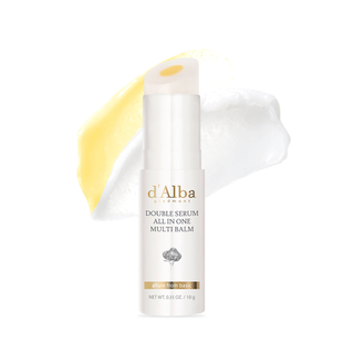 Мультифункциональный антивозрастной стик D'ALBA Double Serum All In One Multi Balm 4267 фото