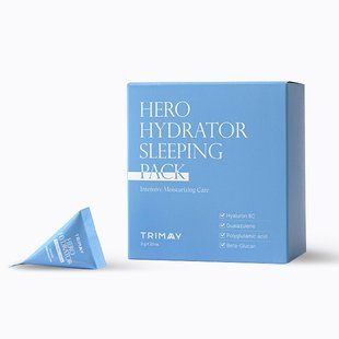 Зволожуюча нічна маска з бета-глюканом Trimay Hero Hydrator Sleeping Pack M237488 фото