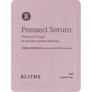 Антивікова пресована сироватка-крем BLITHE Pressed Serum Tundra Chaga M007479 фото