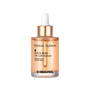 Ревитализирующая ампула с розой и золотом Medipeel Black Rose 24K Gold Ampoule 4269 фото