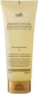 Безсульфатный шампунь против выпадения волос Lador Dermatical Hair-Loss Shampoo 4616 фото