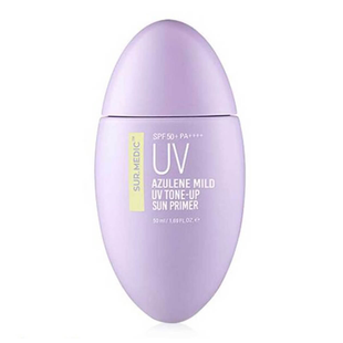 Легкий сонцезахисний праймер SUR.MEDIC Azulene Mild UV Tone-Up Sun Primer SPF50+ PA++++ 3788 фото