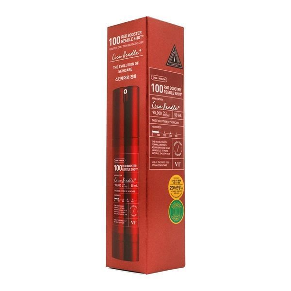 Бустер-сироватка зі спікулами для обличчя та антиоксидантами VT Cosmetics Red Booster Reedle Shot 100 M239403 фото