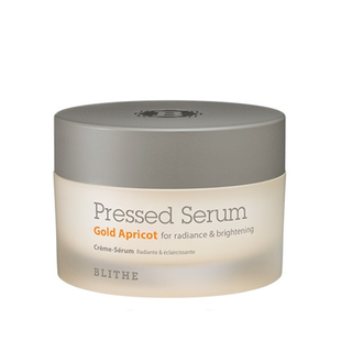 Крем-сироватка для відновлення тьмяної і пігментованої шкіри BLITHE Pressed Serum Gold Apricot 2787 фото