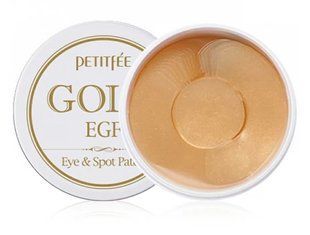 Гидрогелевые патчи под глаза с золотом и EGF Petitfee Gold & EGF Eye Spot Patch BC-00000809 фото