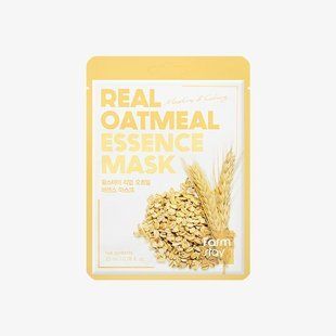 Тканевая маска для лица с экстрактом овса FARMSTAY REAL OATMEAL ESSENCE MASK M237291 фото