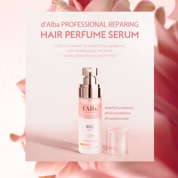 Парфумований серум для відновлення волосся D'ALBA Professional Reparing Hair Perfume Serum 3628 фото