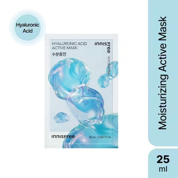 Увлажняющая тканевая маска Innisfree Hyaluronic Acid Active Mask M237621 фото