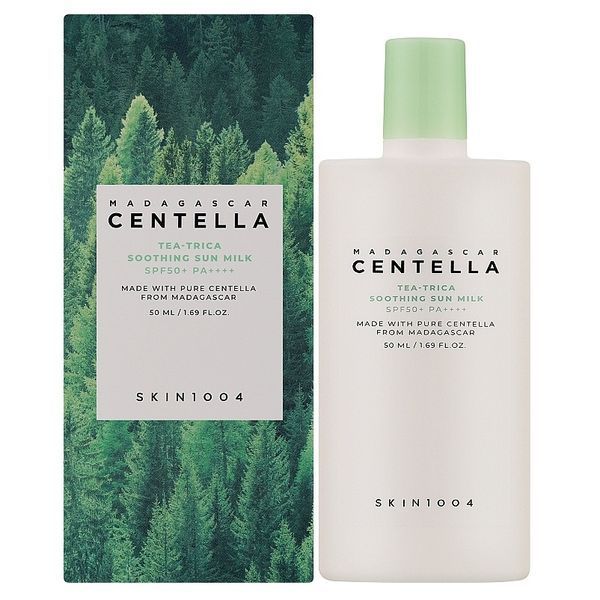 Легке сонцезахисне молочко SKIN1004 Madagascar Centella Tea-Trica Soothing Sun Milk SPF50+ PA++++ M237441 фото