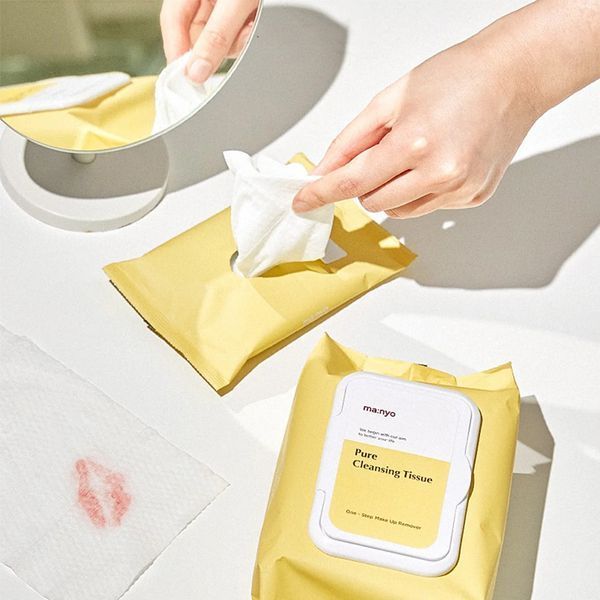 Серветки очищувальні для зняття макіяжу Manyo Pure Cleaning Tissue M238871 фото