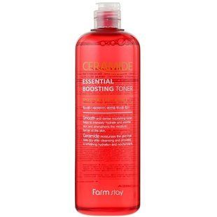 Тонер-бустер для лица с керамидами FARMSTAY CERAMIDE ESSENTIAL BOOSTING TONER M237293 фото