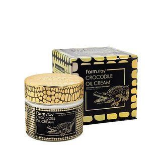 Крем для лица с крокодиловым маслом FARMSTAY CROCODILE OIL CREAM M237343 фото