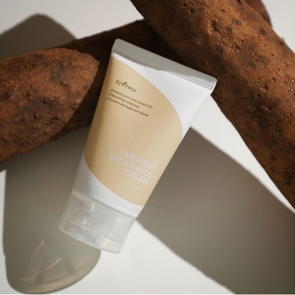 Крем увлажняющий с корнем дикого ямса Isntree Yam Root Vegan Milk Cream M238923 фото