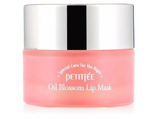 Ночная маска для губ с маслом камелии и витамином Е Petitfee Oil Blossom Lip Mask Camellia Seed Oil BC-00000790 фото