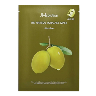 Питательная маска со скваланом и 19 видами аминокислот JMSOLUTION THE NATURAL SQUALANE MASK MOISTURE JMS091 фото