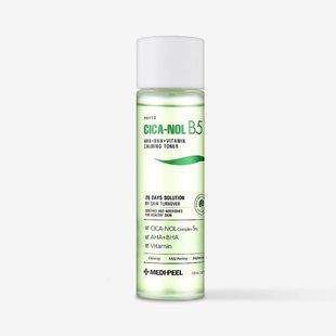 Восстанавливающий тоник против воспалений Medipeel Phyto Cica-Nol B5 AHA BHA Vitamin Calming Toner M237394 фото