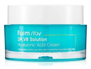 Интенсивно увлажняющий крем для лица с гиалуроновой кислотой FarmStay DR.V8 Solution Hyaluronic Acid Cream BC-00000962 фото