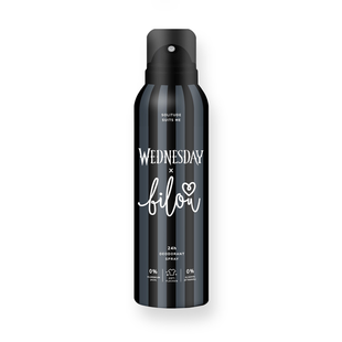 Спрей-дезодорант с древесно-сладким ароматом Bilou&Wednesday Deodorant Spray Solitude Suits Me BLU068 фото