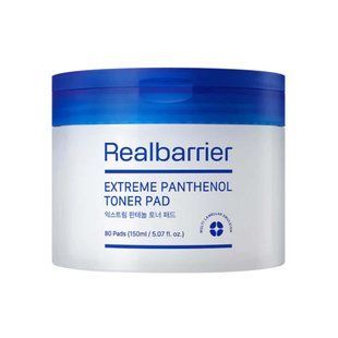 Тонер-педи зволожувальні з пантенолом Real Barrier Extreme Pathenol Toner Pad M239125 фото