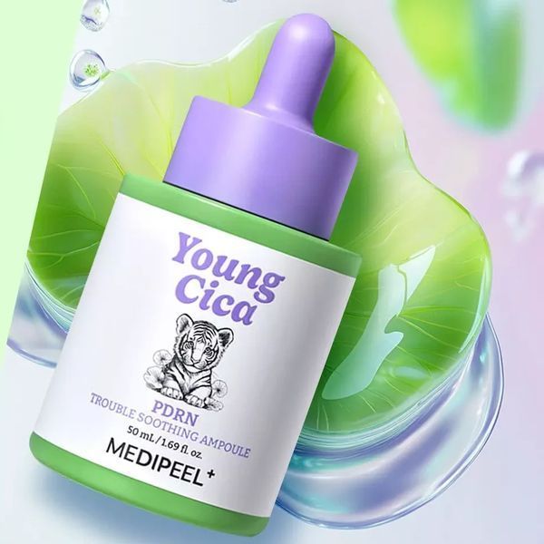 Успокаивающая сыворотка ампульная с PDRN и экзосомами Medipeel Young Cica PDRN Trouble Soothing Ampoule M239394 фото