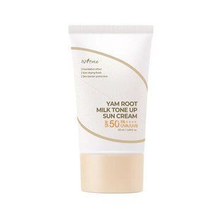 Крем солнцезащитный Isntree Yam Root Milk Tone Up Sun Cream SPF 50+ PA++++ M238926 фото
