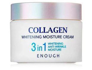 Освітлюючий крем для обличчя з колагеном Enough Collagen 3 in 1 Whitening Moisture Cream BC-00001358 фото