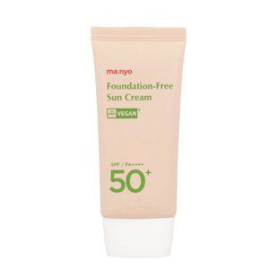 Крем сонцезахисний з тонувальною дією Manyo Foundation Free Sun Cream SPF 50+ PA++++ M238827 фото