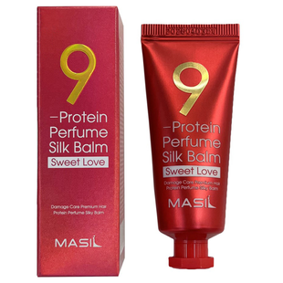 Несмываемый бальзам для защиты волос MASIL 9 PROTEIN PERFUME SILK BALM SWEET LOVE MSL059 фото