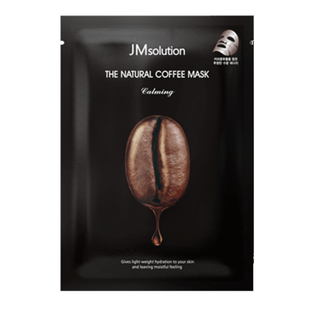 Успокаивающая тканевая маска с экстрактом кофе JM SOLUTION THE NATURAL COFFEE MASK CALMING 5063 фото