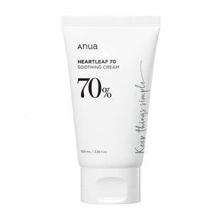 Увлажняющий крем ANUA HEARTLEAF 70% SOOTHING CREAM ANU017 фото