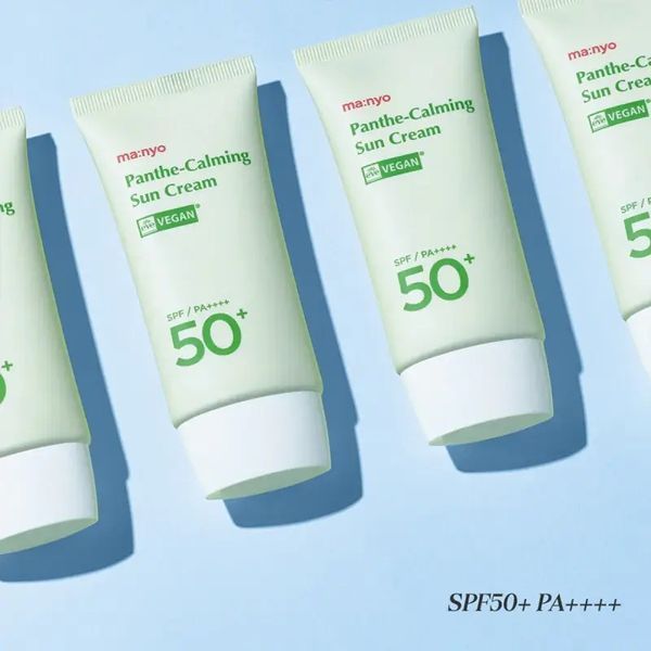 Крем сонцезахисний з пантенолом Manyo Factory Panthe-Calming Sun Cream SPF50+/PA++++ 50 мл M238828 фото
