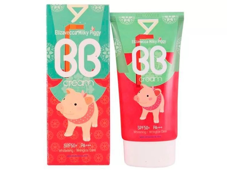 Зволожуючий BB крем з гіалуроновою кислотою Elizavecca Milky Piggy BB Cream SPF 50+ PA+++ BC-00000205 фото
