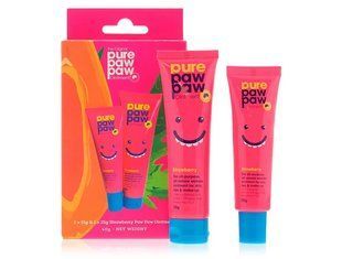 Набір відновлюючих бальзамів для губ &laquo;Полуничний смузі&raquo; Pure Paw Paw Ointment Strawberry Duo BC-00002131 фото