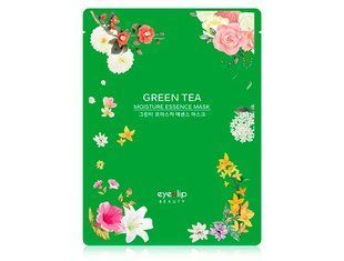 Увлажняющая маска для лица с зеленым чаем Eyenlip Green Tea Moisture Essence Mask BC-00000144 фото