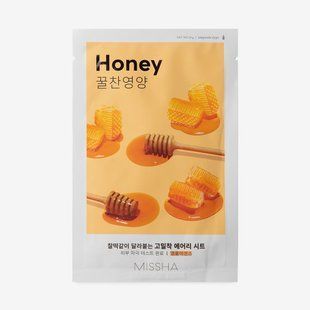 Живильна тканинна маска для обличчя Missha Airy Fit Sheet Mask Honey M007696 фото