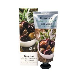 Крем для рук с оливой FarmStay Visible Difference Olive Hand Cream LTN0527 фото