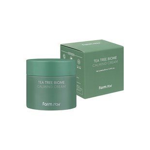Крем с чайным деревом для проблемной кожи лица FARMSTAY TEA TREE BIOME CALMING CREAM M237358 фото