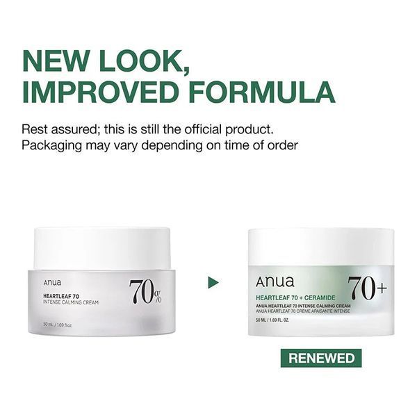 Успокаивающий крем для лица Anua Heartleaf 70 Intense Calming Cream M007449 фото